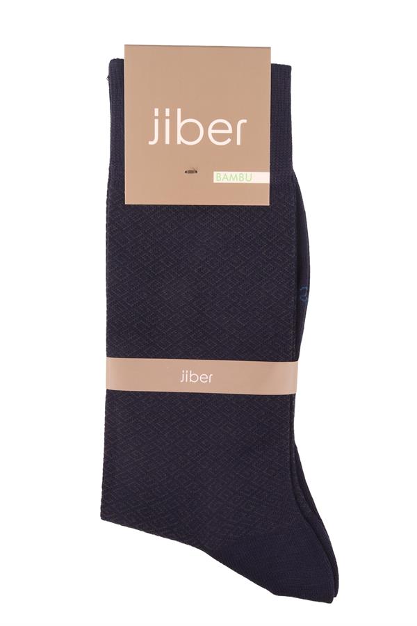 Erkek Lacivert Bambu Soket Çorap 5533