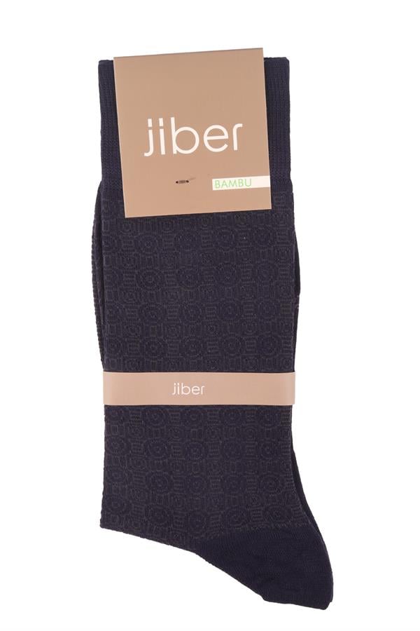 Erkek Lacivert Bambu Soket Çorap 5536