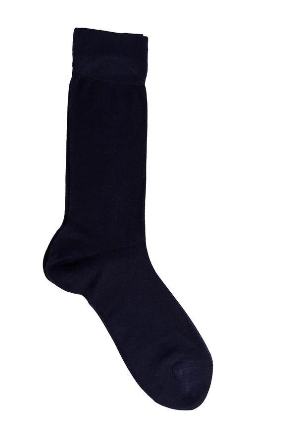 Erkek Lacivert Bambu Soket Çorap 5500