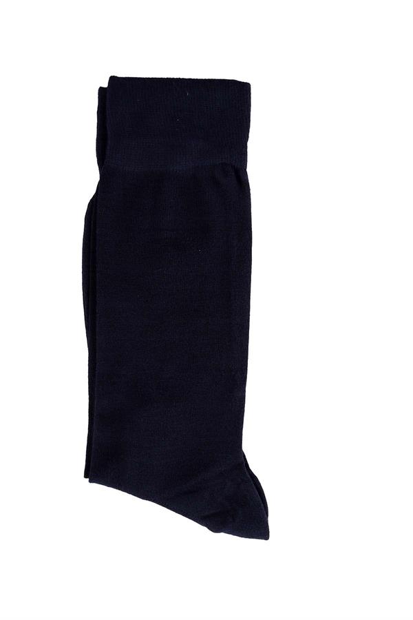 Erkek Lacivert Bambu Soket Çorap 5500