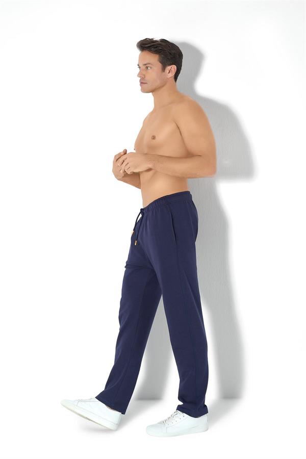 Erkek İki İplik Erkek Eşofman Altı Lacivert  JBR2031.000001