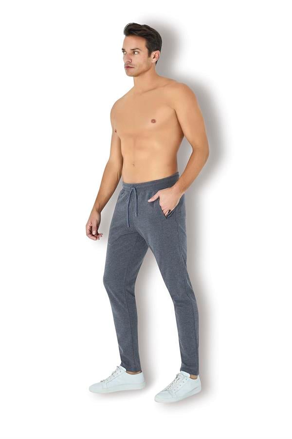 Erkek İki İplik Eşofman Altı Lacivert  JBR1761.001