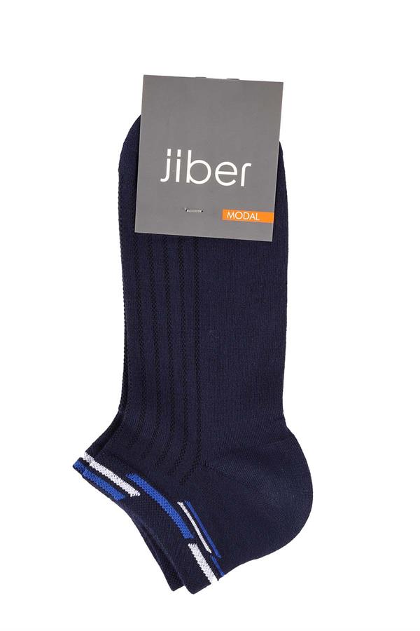 Erkek Lacivert Patik Modal Çorap 6111
