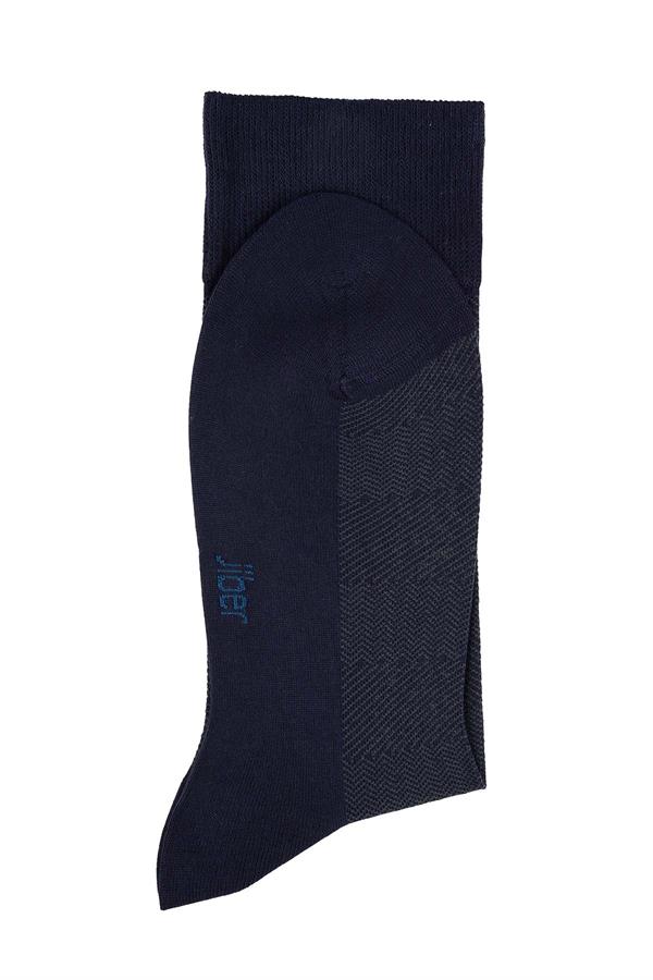 Erkek Lacivert Soket Modal Çorap 5123