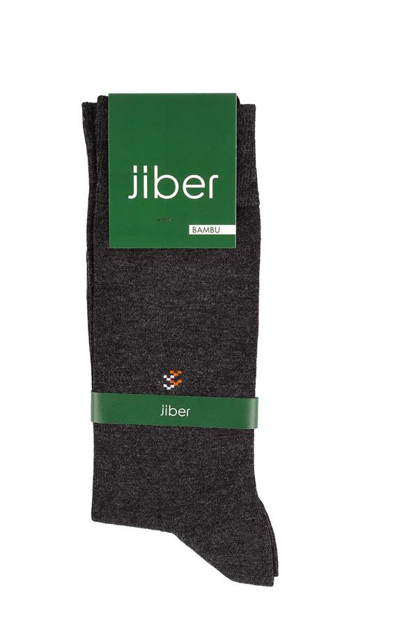 Erkek Likralı Bambu Antrasit Çorap 5617