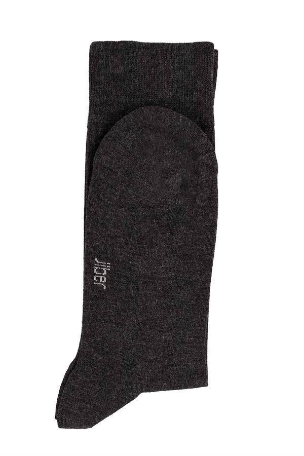 Erkek Likralı Bambu Antrasit Çorap 5617