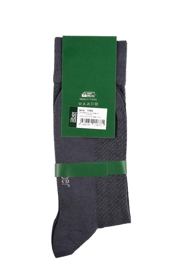 Erkek Likralı Bambu Füme Çorap 5616