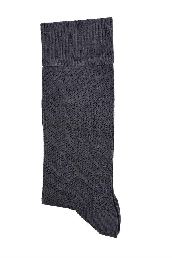 Erkek Likralı Bambu Füme Çorap 5616