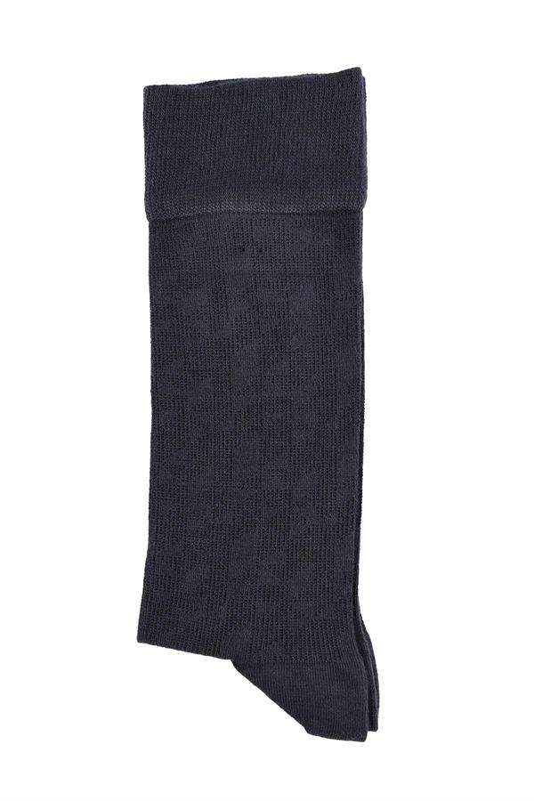 Erkek Likralı Bambu Füme Soket Çorap 5618