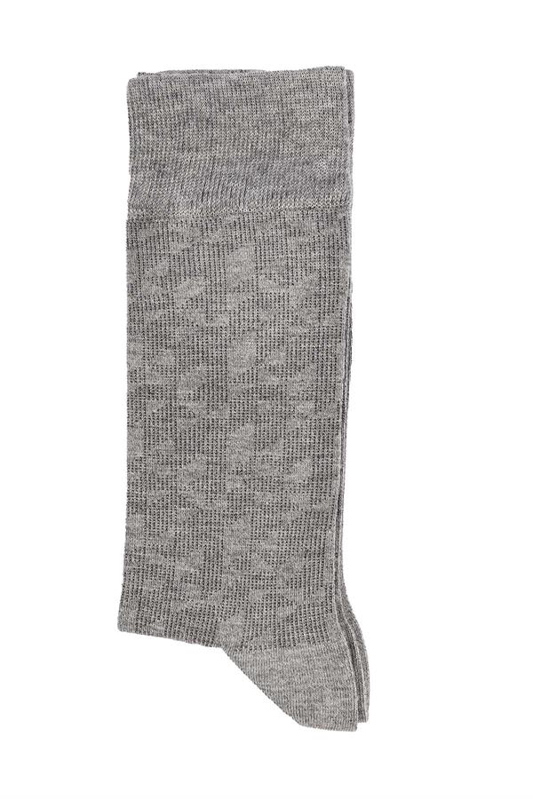 Erkek Likralı Bambu Grimelanj Soket Çorap 5618