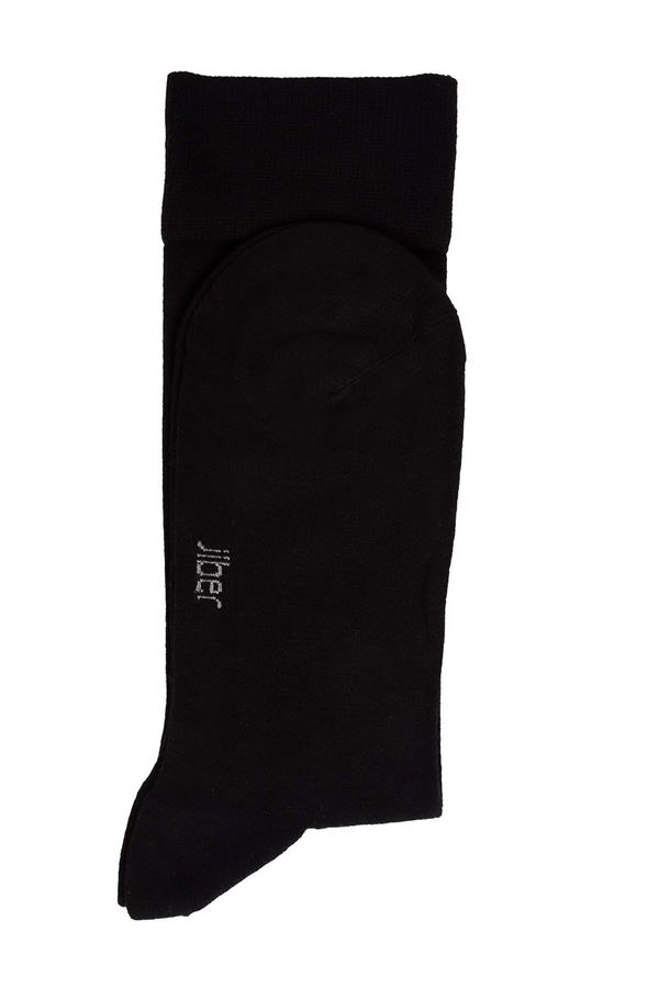 Erkek Likralı Bambu Siyah Çorap 5617