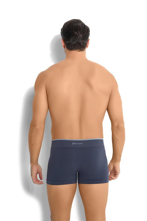 Erkek Mikrofiber Dikişsiz Boxer Füme  JBR276.0000001