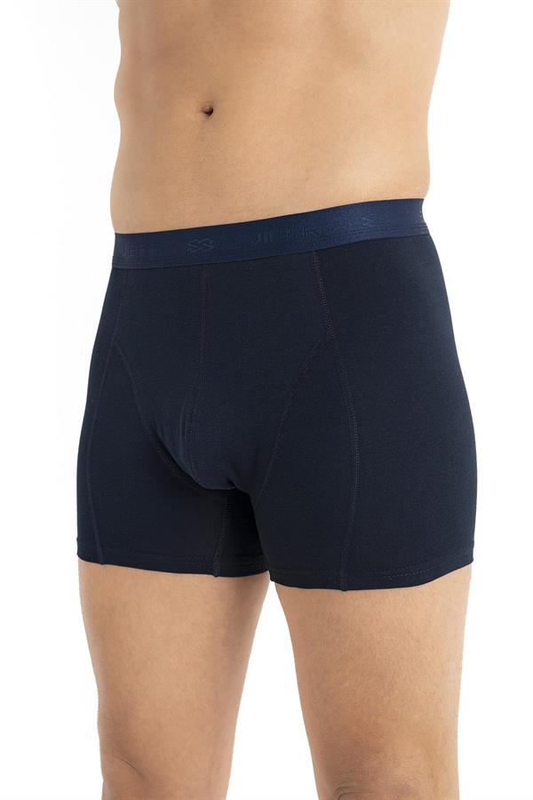 Erkek Modal Pamuklu 3lü Boxer 289 Lacivert  JBR289.0000001