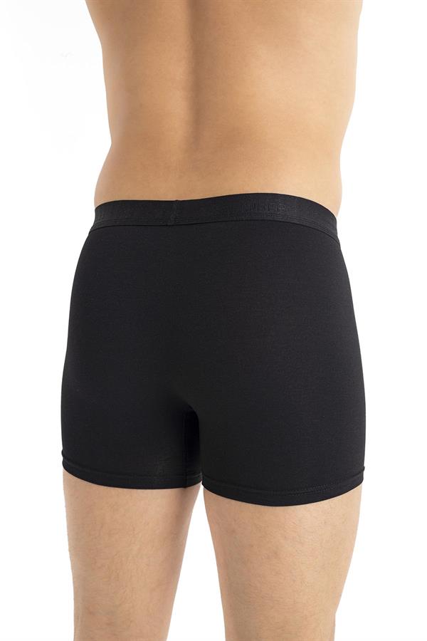Erkek Modal Pamuklu 3lü Boxer 289 SİYAH  JBR289.0000001