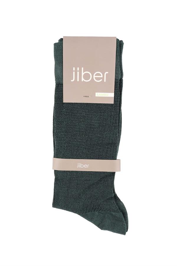Erkek Nefti Bambu Uzun Çorap 5523