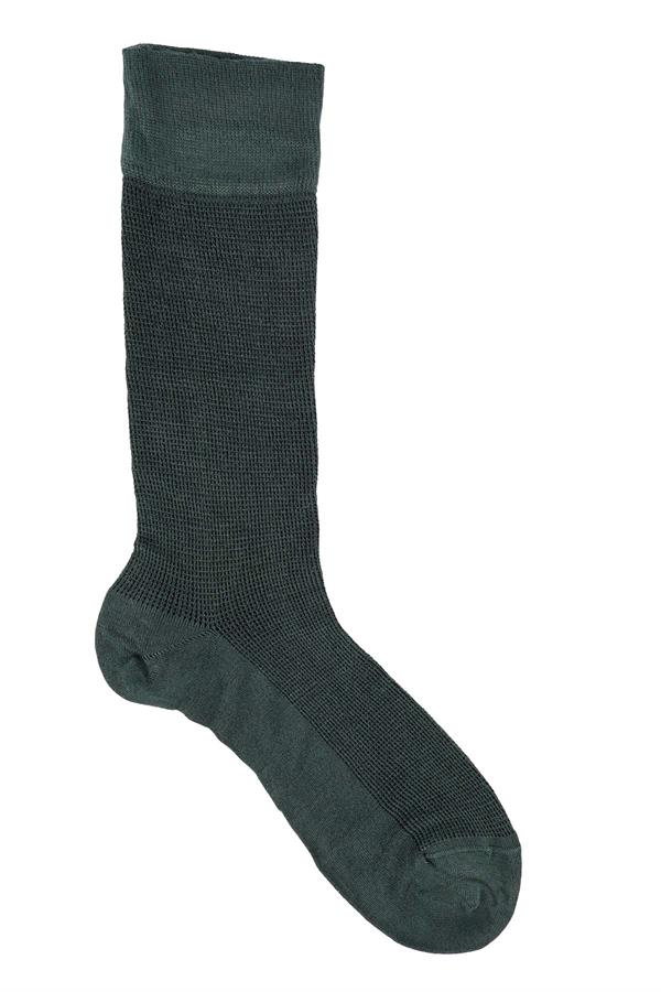 Erkek Nefti Bambu Uzun Çorap 5523