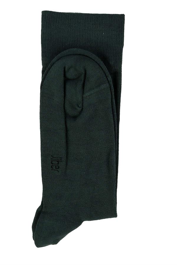 Erkek Nefti Likralı Bambu Uzun Çorap 5600