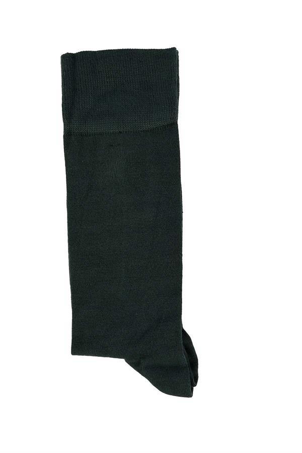 Erkek Nefti Likralı Bambu Uzun Çorap 5600