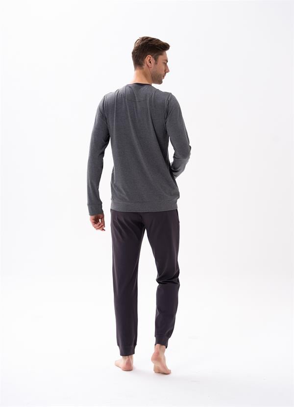 Erkek Pijama Takımı Antrasit  JBR15156.00001