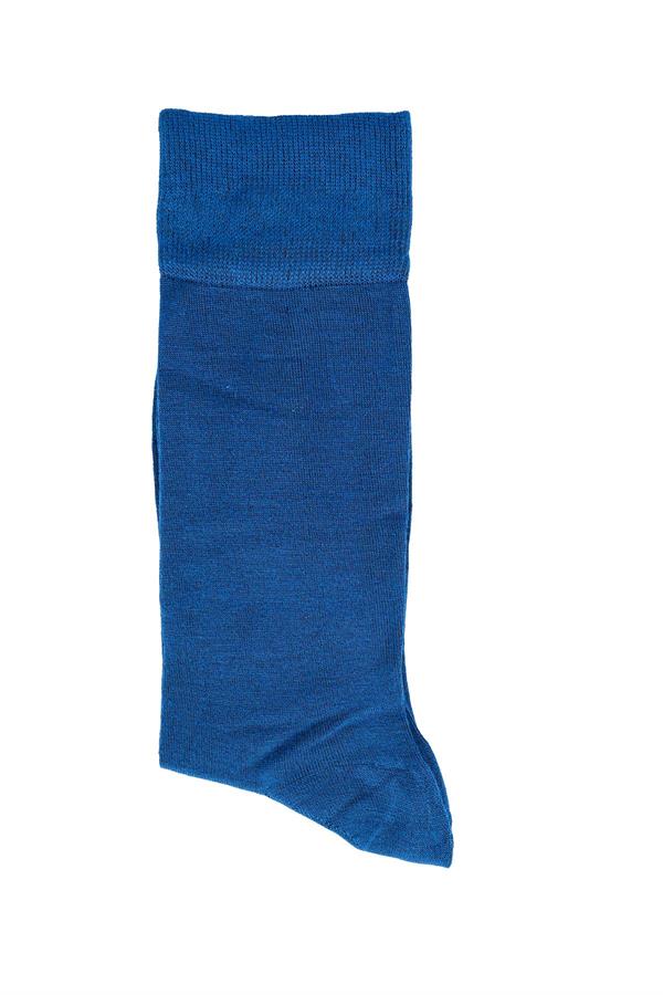 Erkek Saks Mavisi Bambu Soket Çorap 5500