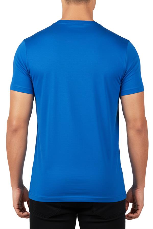 Erkek Bambu T-Shirt 334 Sax Mavisi  JBR334.0000001