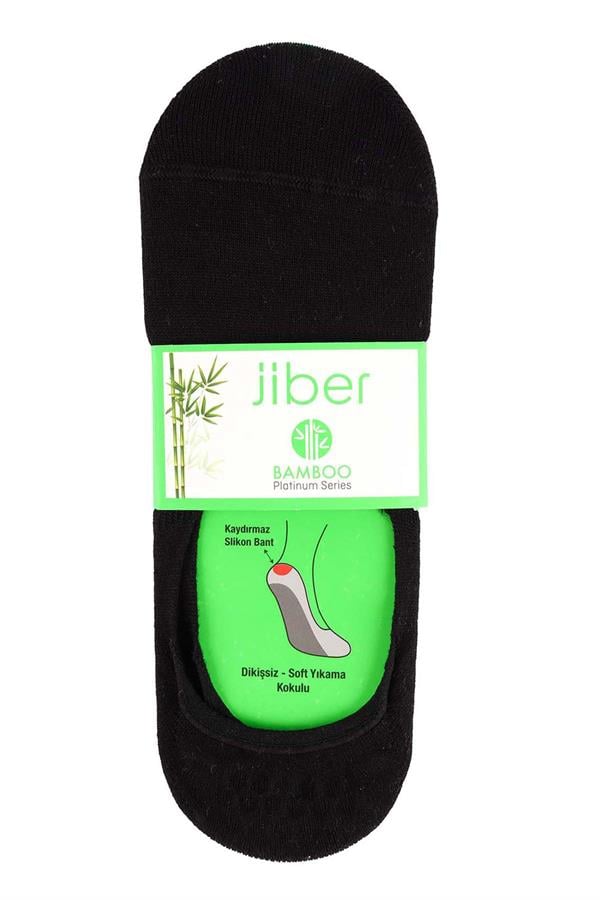 Erkek Siyah Bambu Babet Çorap 7001