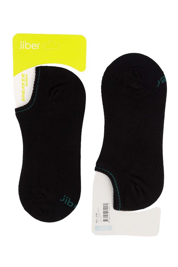 Erkek Siyah Bambu Sneaker Çorap 7051