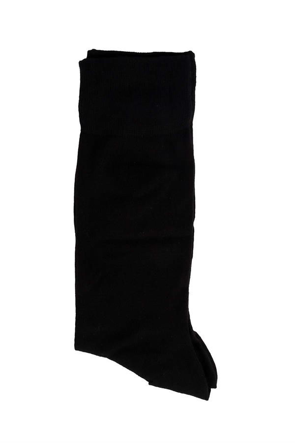 Erkek Siyah Bambu Soket Çorap 5500