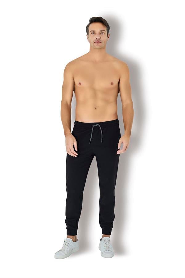 Erkek Dokuma Lastikli Eşofman Altı 2046 Siyah  JBR2046.000001