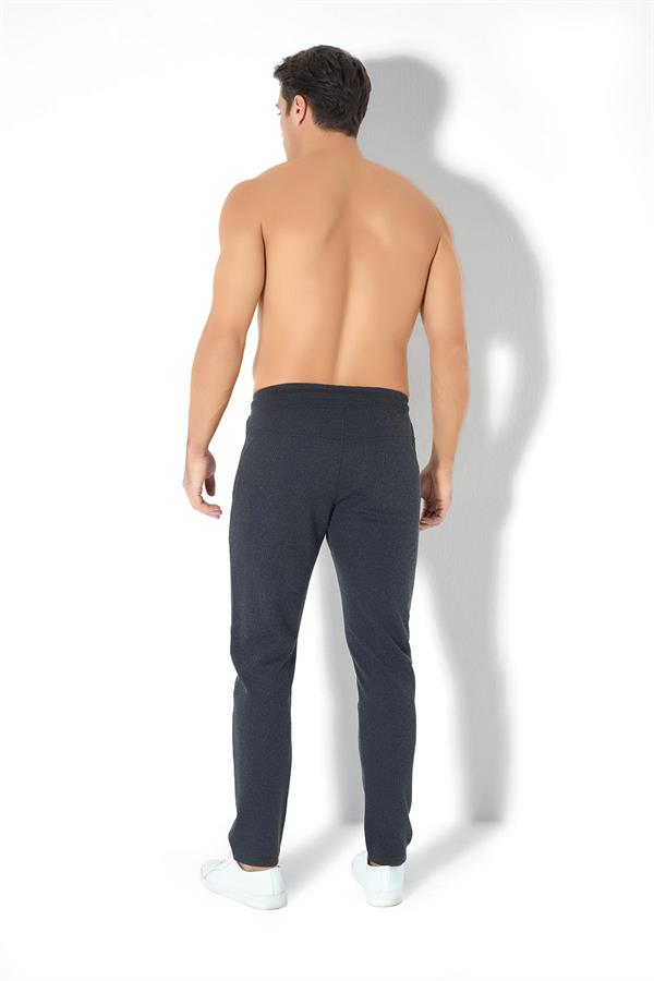 Erkek İki İplik Eşofman Altı Siyah  JBR1761.001