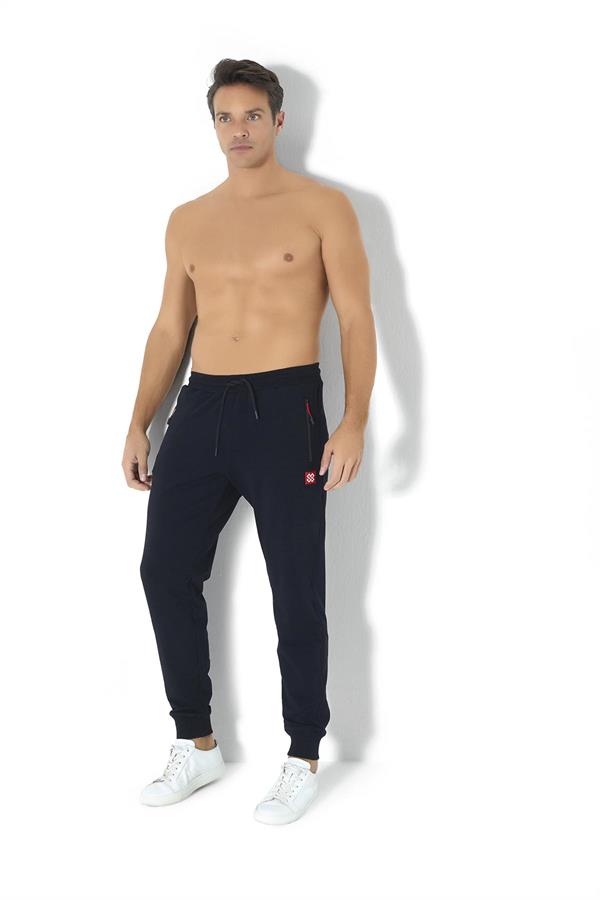 Erkek İki İplik Eşofman Altı 2050 Siyah  JBR2050.000001