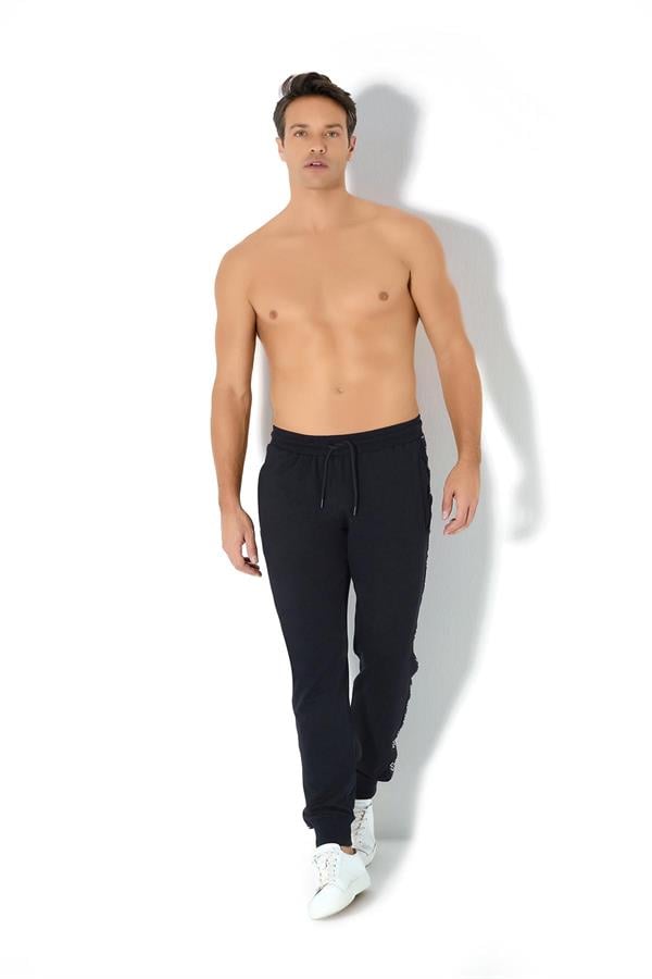 Erkek İki İplik Eşofman Altı 2062 Siyah  JBR2062.000001