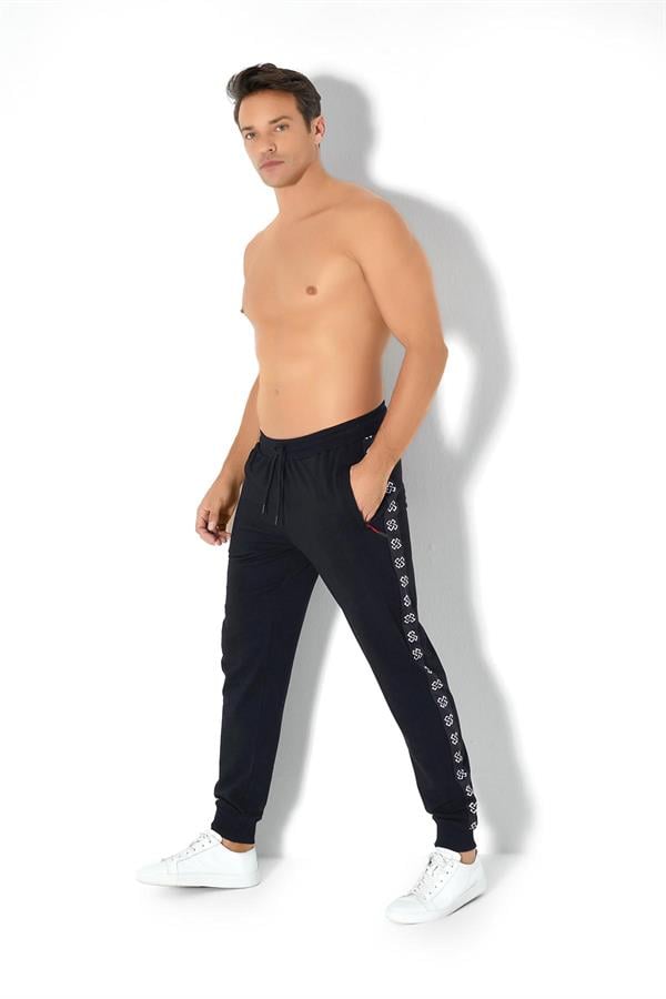 Erkek İki İplik Eşofman Altı 2062 Siyah  JBR2062.000001