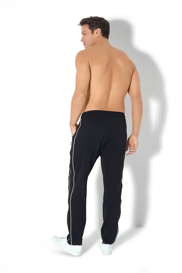 Erkek İki İplik Eşofman Takımı 2053 Siyah  JBR2053.000001