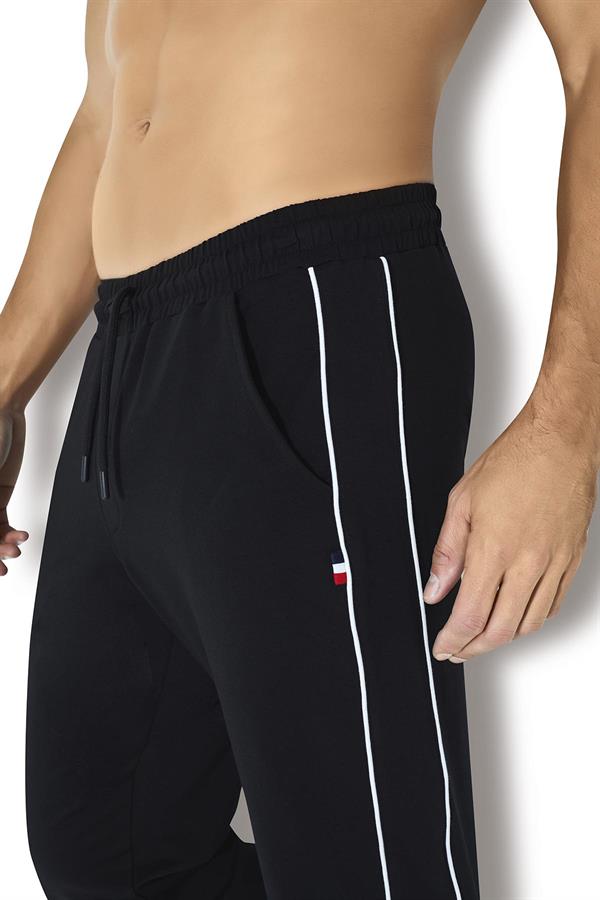 Erkek İki İplik Eşofman Takımı 2053 Siyah  JBR2053.000001