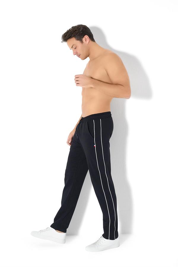 Erkek İki İplik Eşofman Takımı 2053 Siyah  JBR2053.000001