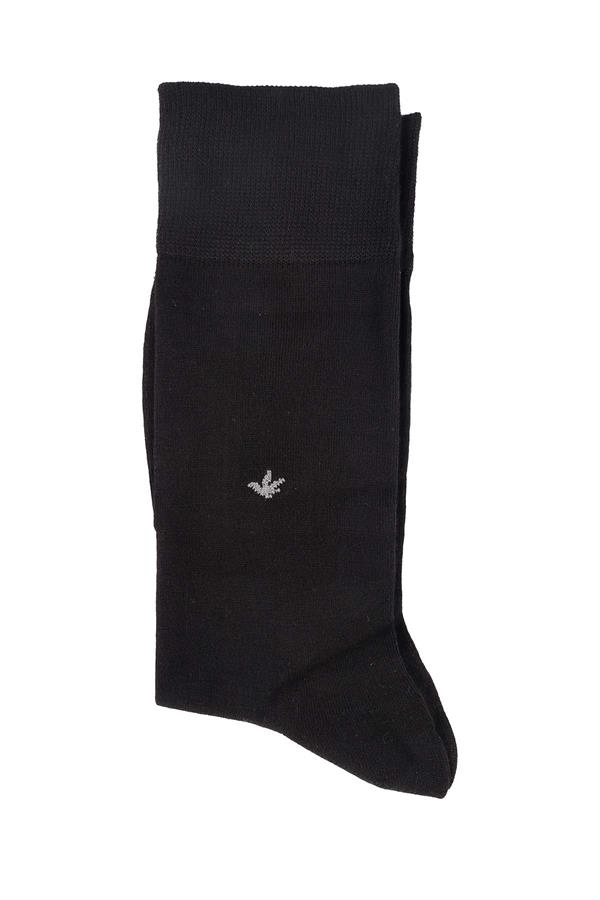 Erkek Siyah Modal Uzun Çorap 5117