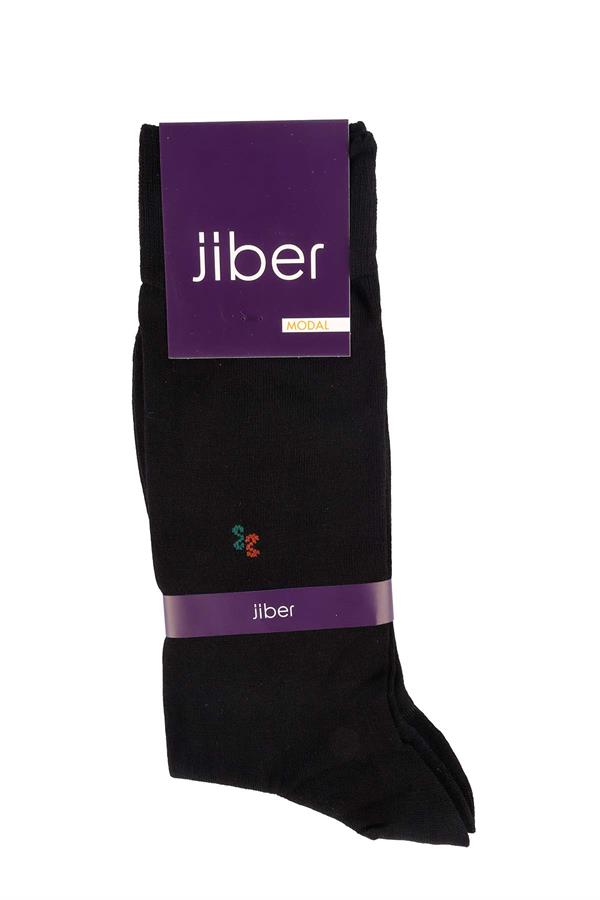 Erkek Siyah Modal Uzun Çorap 5118