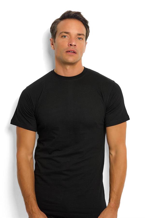 Erkek Siyah Pamuklu Sıfır Yaka  Fanila 111