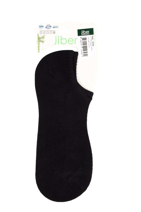 Erkek Siyah Sneaker Bambu Çorap 7050