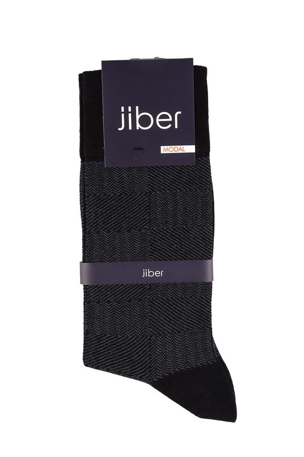 Erkek Siyah Soket Modal Çorap 5123