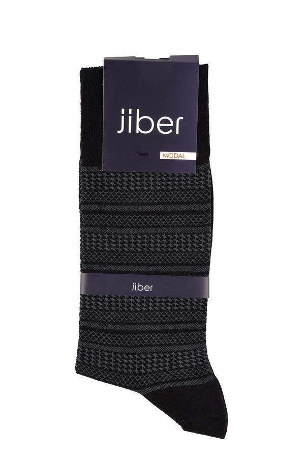 Erkek Siyah Soket Modal Çorap 5124