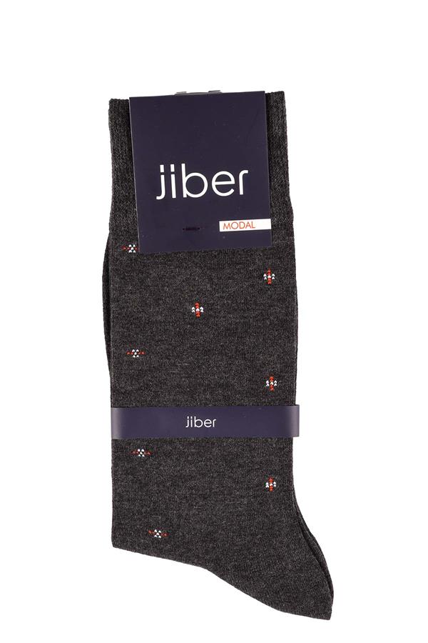 Erkek Soket Antrasit Modal Çorap 5126