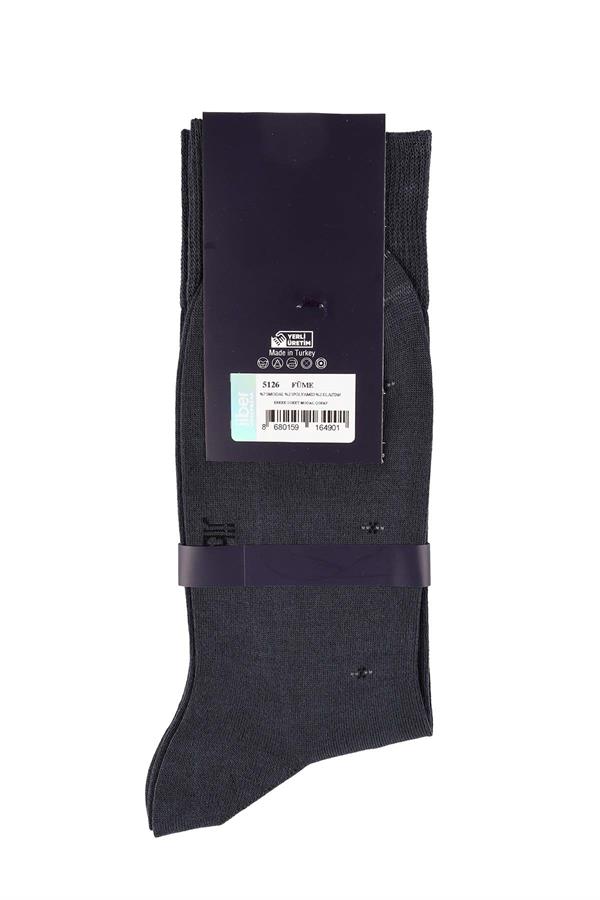 Erkek Soket Füme Modal Çorap 5126