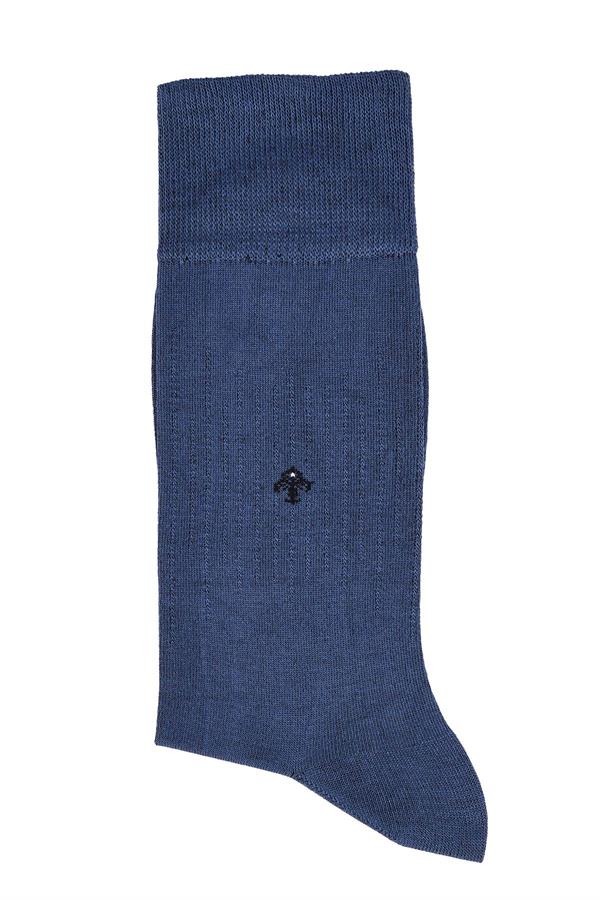 Erkek Soket İndigo Modal Çorap 5125