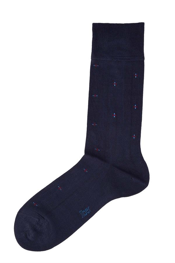 Erkek Soket Lacivert Modal Çorap 5126