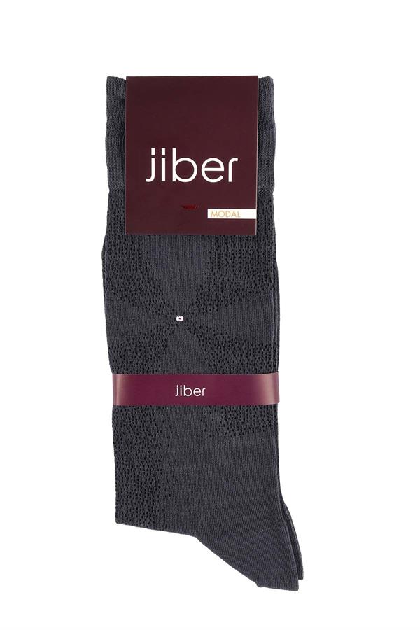 Erkek Soket Likralı Modal Füme Çorap 5217