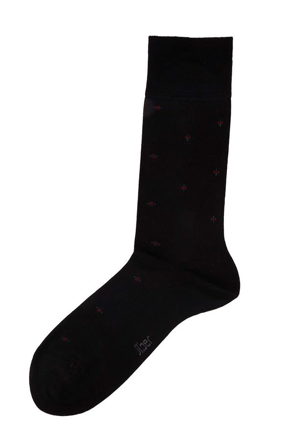 Erkek Soket Siyah Modal Çorap 5126