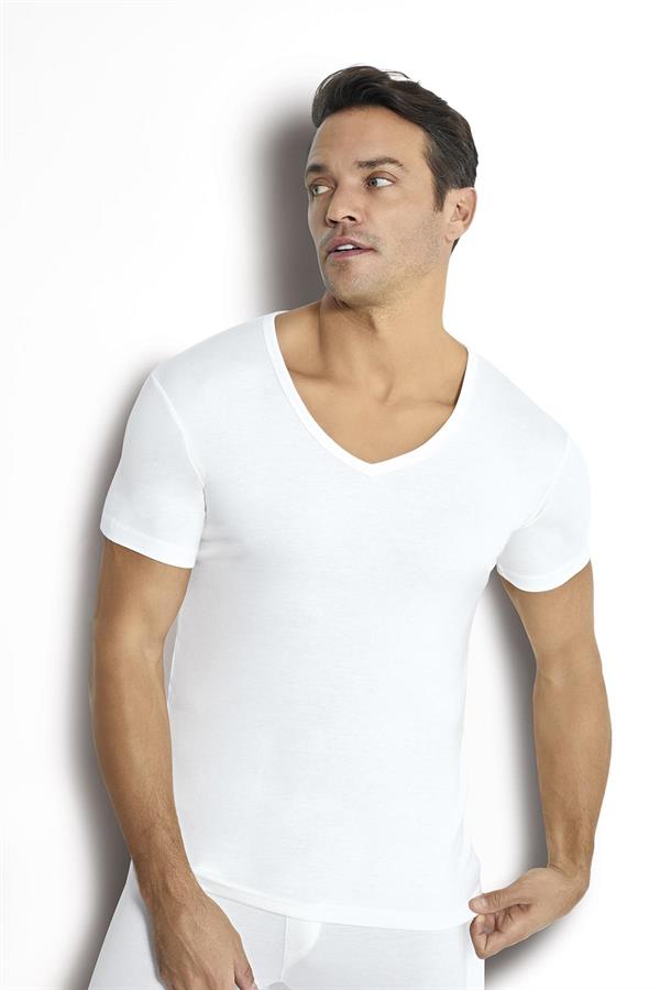 Jiber Erkek Termal İçlik Üst Ekru 162