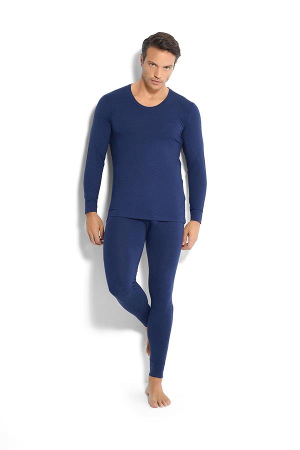 Jiber Erkek Termal İçlik Üst Lacivert 170